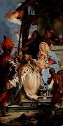 Giovanni Battista Tiepolo Anbetung der Heiligen Drei Konige oil painting on canvas